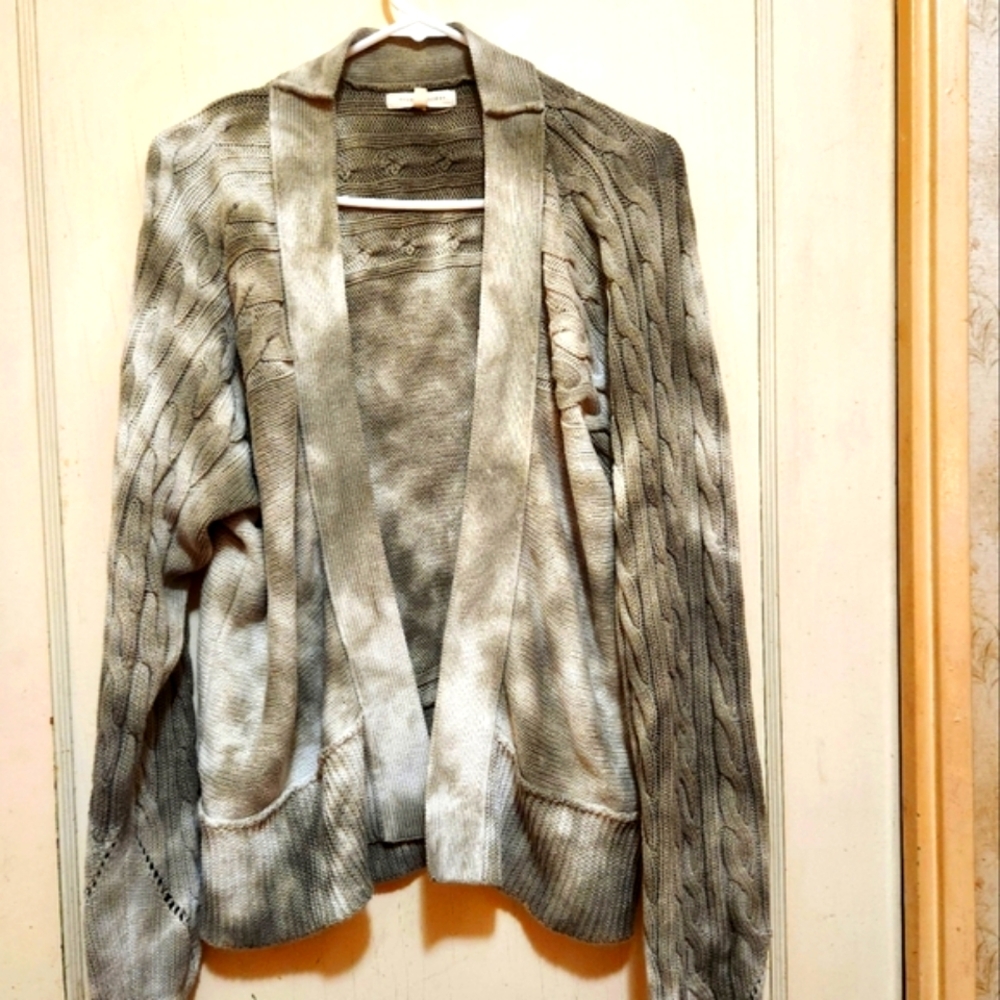Womans Guilded Intent Tie Dyed Cardigan